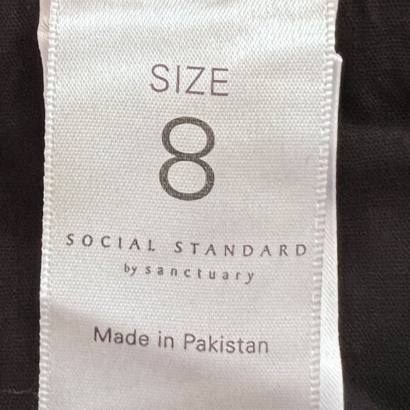 Social Standard Women's Animal Print Mid Rise Skinny Burgundy Denim Jeans Size 8 - Picture 11 of 12